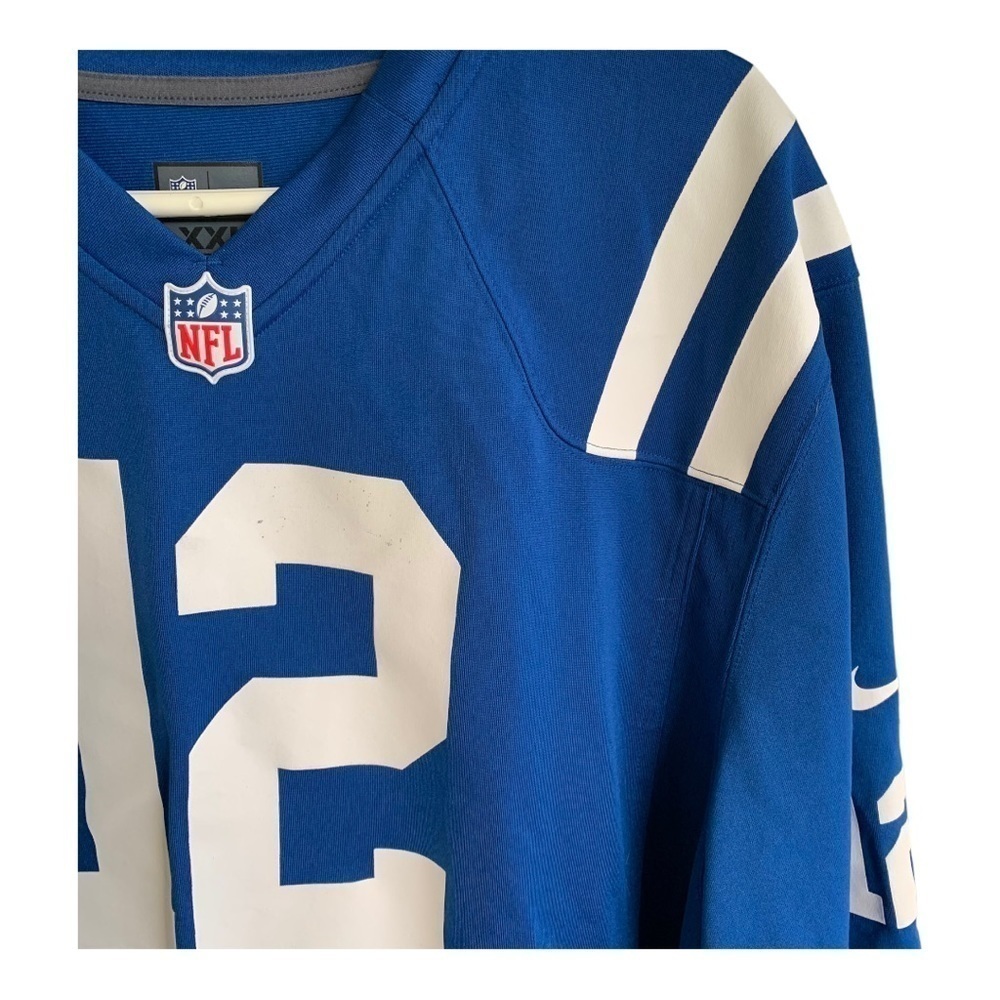 Nike Andrew Luck #12 Indianapolis Colts NFL Football Jersey On Field Size XXL - Picture 9 of 9